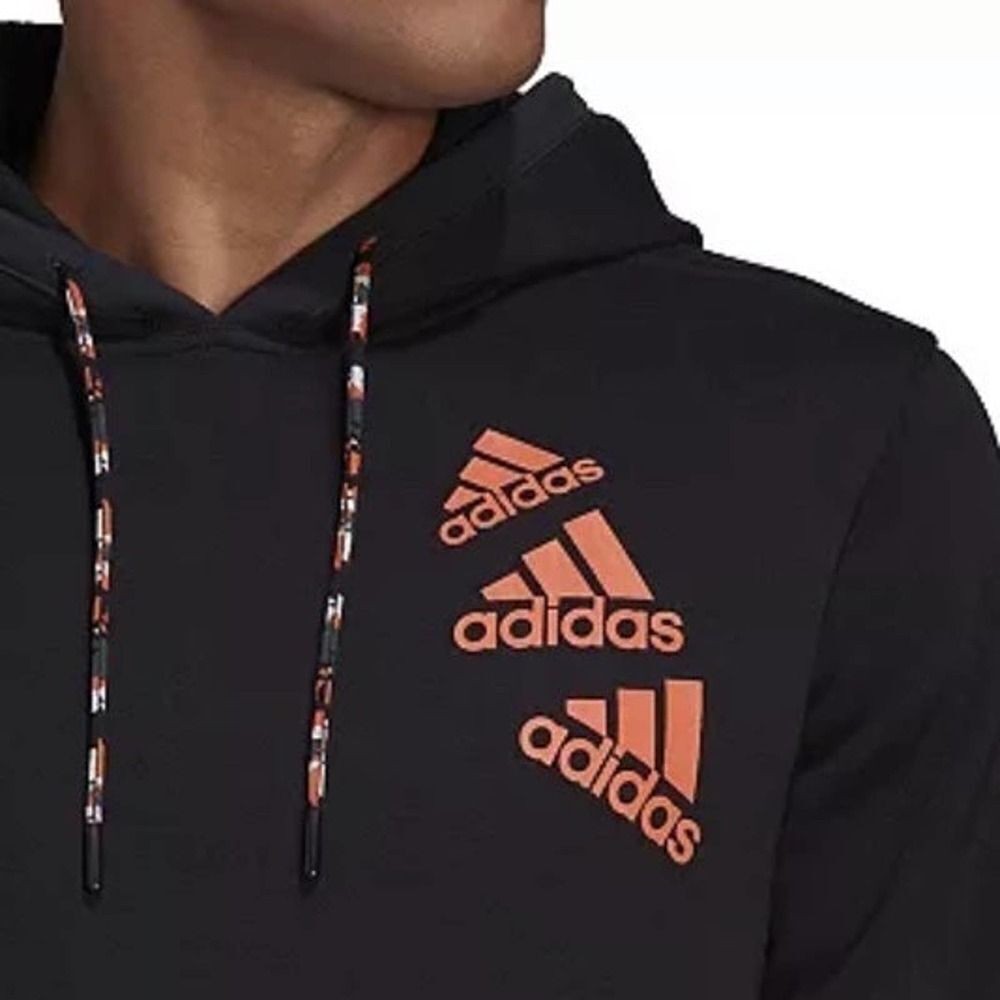 Adidas Essentials BrandLove Fleece Hoodie- Size XL - Picture 3 of 5